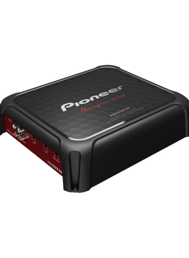 Pioneer GM-DC871 1600W Max/500W RMS Champion Series Class-D Mono-Channel Amplifier - Image 1