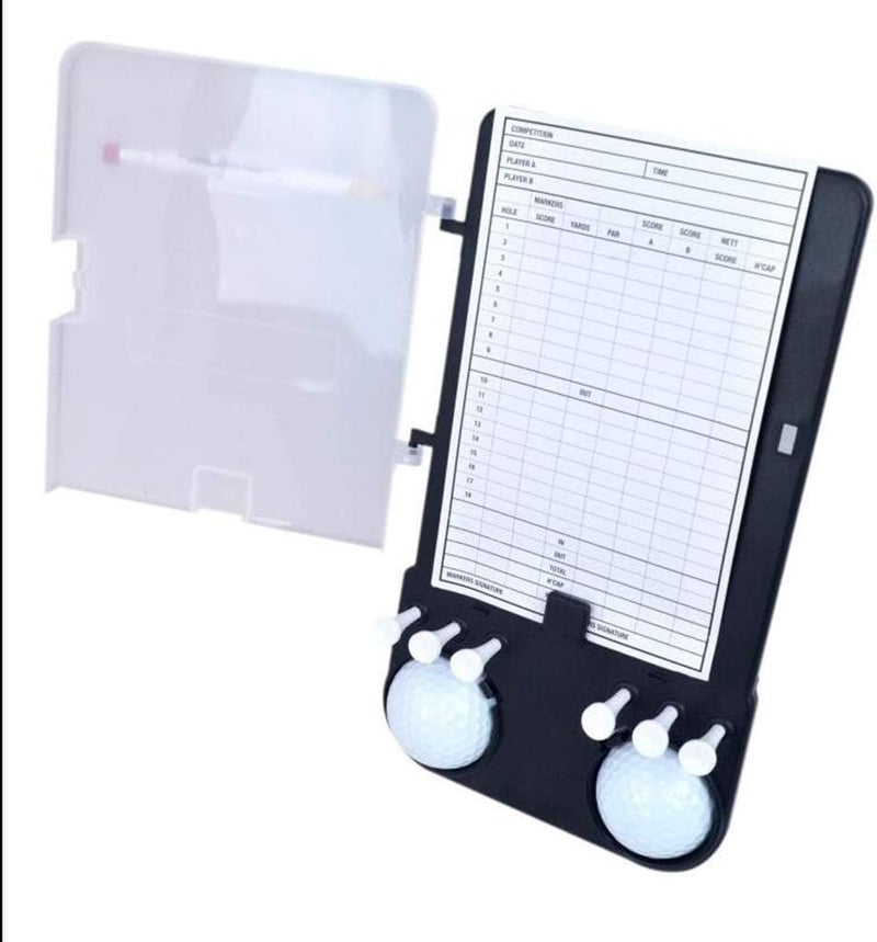 klarako Premium Golf Scorecard Holder Cart Marks Sheet Waterproof Clear Tees Course - Image 5