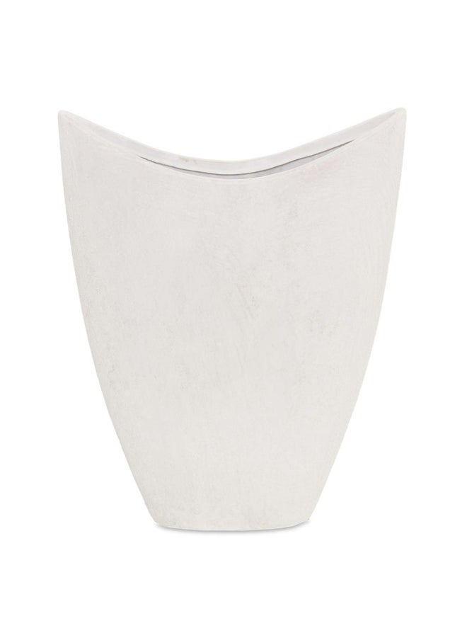 Modern Pottery Pot, White - 33X41 Cm