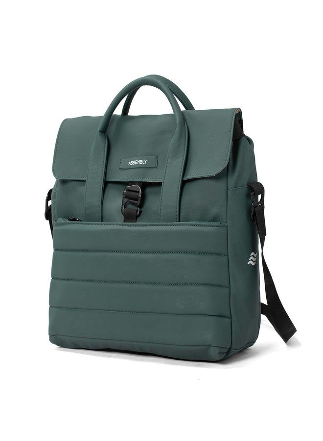 THE ASSEMBLY Laptop Bag for Men & Women, Water-Resistant Polyester Office Bag Fits Up to 15.6" Laptop & MacBook, 18L |Lightweight Shoulder Bag with Padded Compartments - Image 1