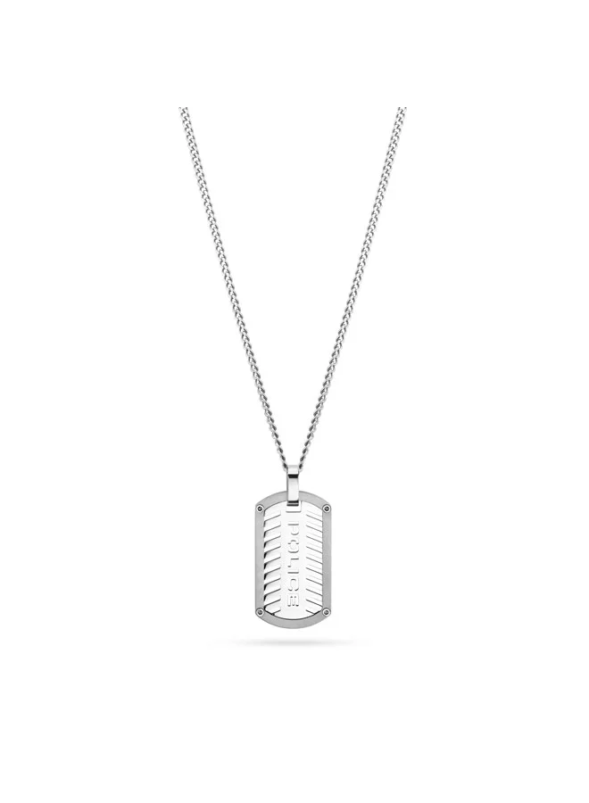 Lattitude Stainless Steel Pendant Necklace for Men