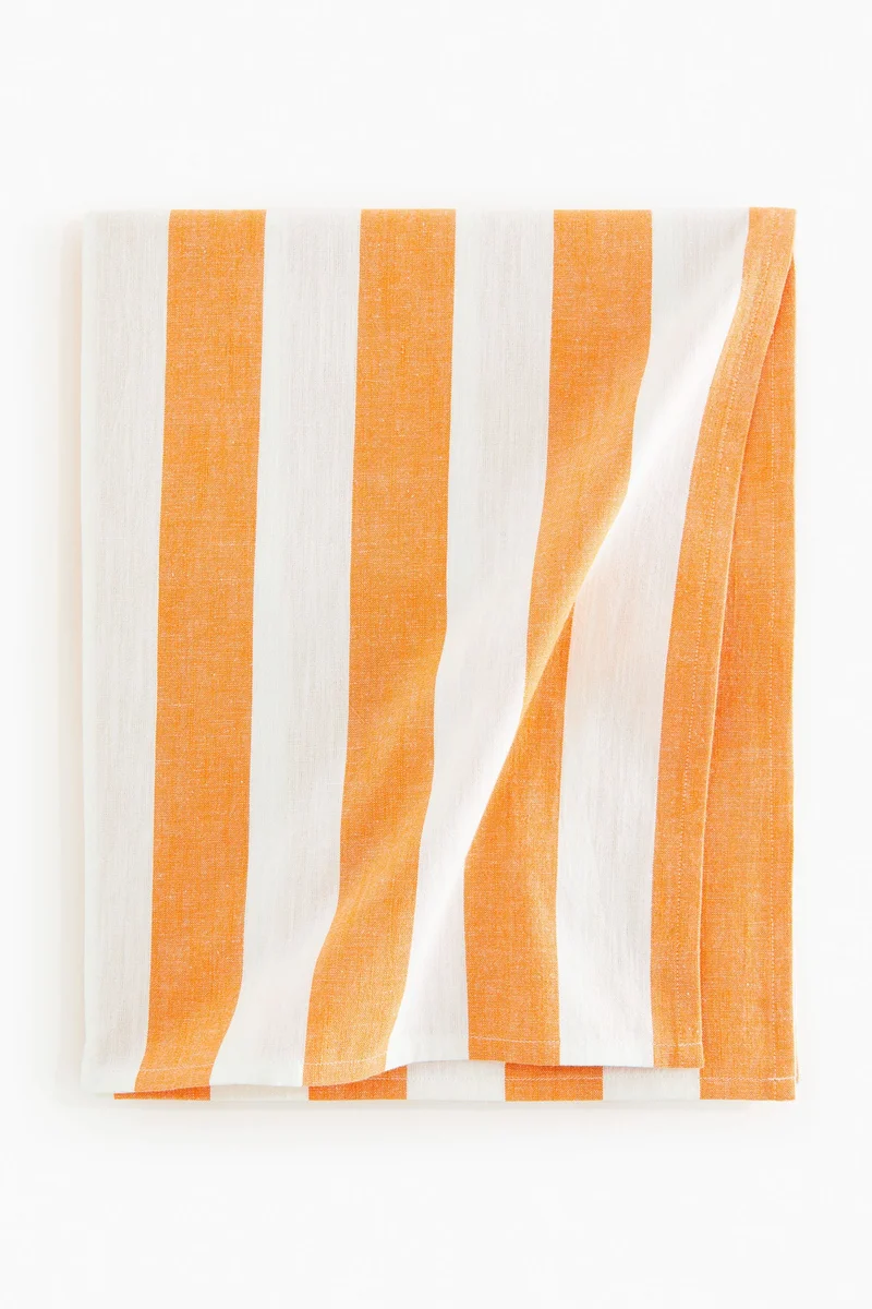 H&M Patterned Cotton Tablecloth