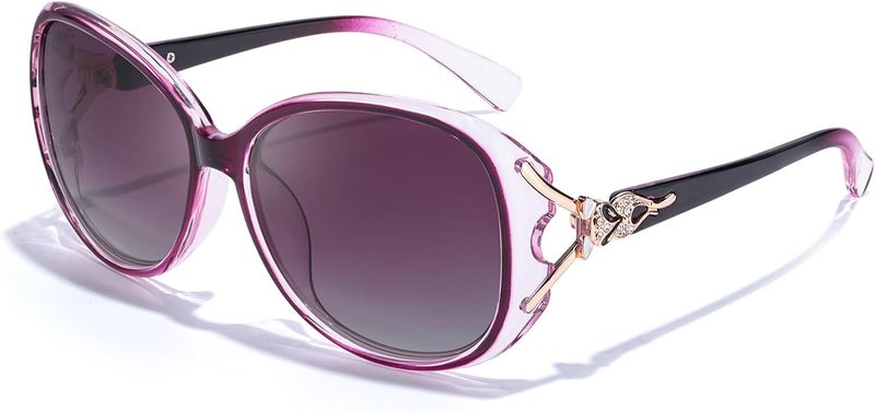 FIMILU Sunglasses for Women Trendy Polarized Sunglasses Oversized Big Sun Glasses Ladies Shades UV Protection | Fits Over Glasses ≤5.4"x1.65". Side Shields Block Sun & Wind. Weighs Only 1.1 oz—Light enough for All-day Comfortable Driving - Image 1