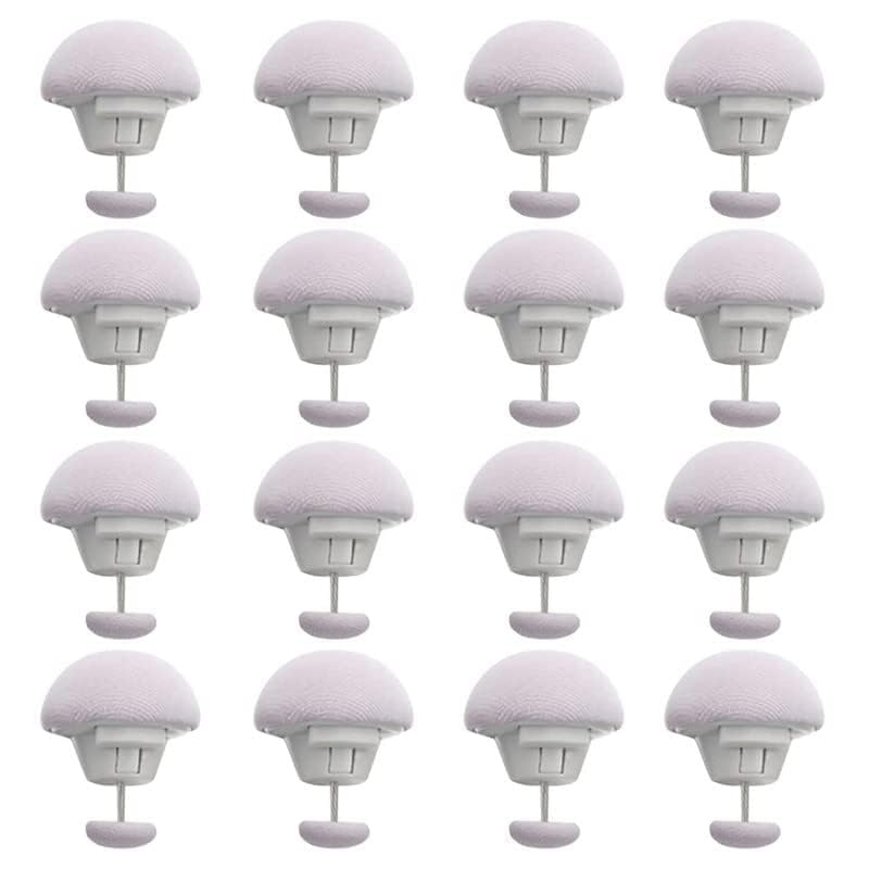 BIGJANE Bed Sheet Clips Duvet Cover Holding Clips NonSlip Cover Fixator Comforter Quilt Holder with OneKey Unlock for Blanket Bed Sheet Curtain Socks Mattress 16 Gray  - Image 1