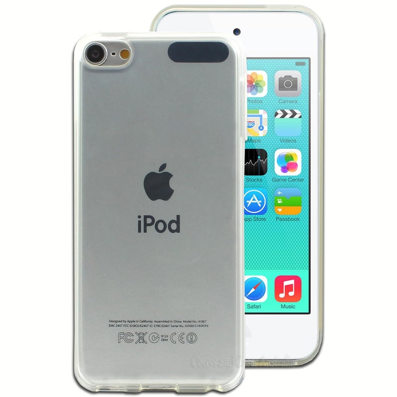 Case Creation Perfect Non Slip Grip Transparent Case for Apple iPod Touch 5 - Image 1