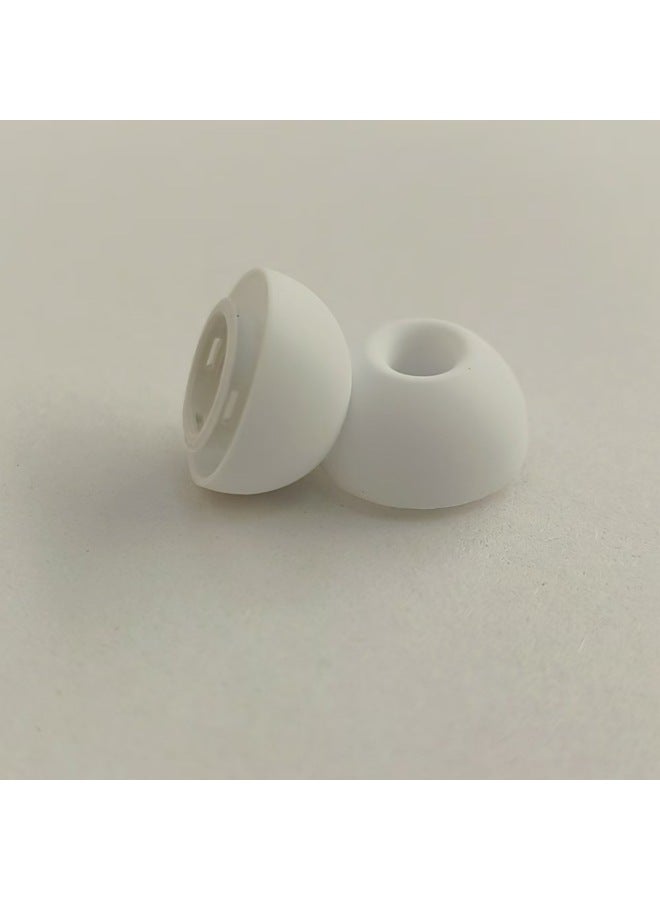 Suitable For Apple Airpods Pro1/2 Earplug Ear Cap Apple Replacement Ear Cap Apple Third Generation/fifth Generation Ear-Color:White With Pressure Relief Hole (m)-Applicable Models:Airpods Pro1/2 - Image 3