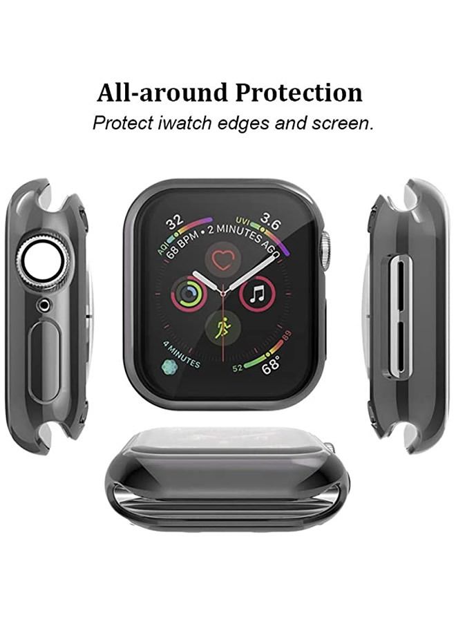 Umiwin Protective Cover Shell For Apple Watch Series 4/5 44mm Black  - Image 4