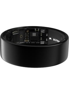 ULTRAHUMAN Ring Air Advanced Sleep-Tracking Wearable, Hrv And Temperature Monitoring 6 Days Battery Life - Matte Black (Size 6)  - Image 1