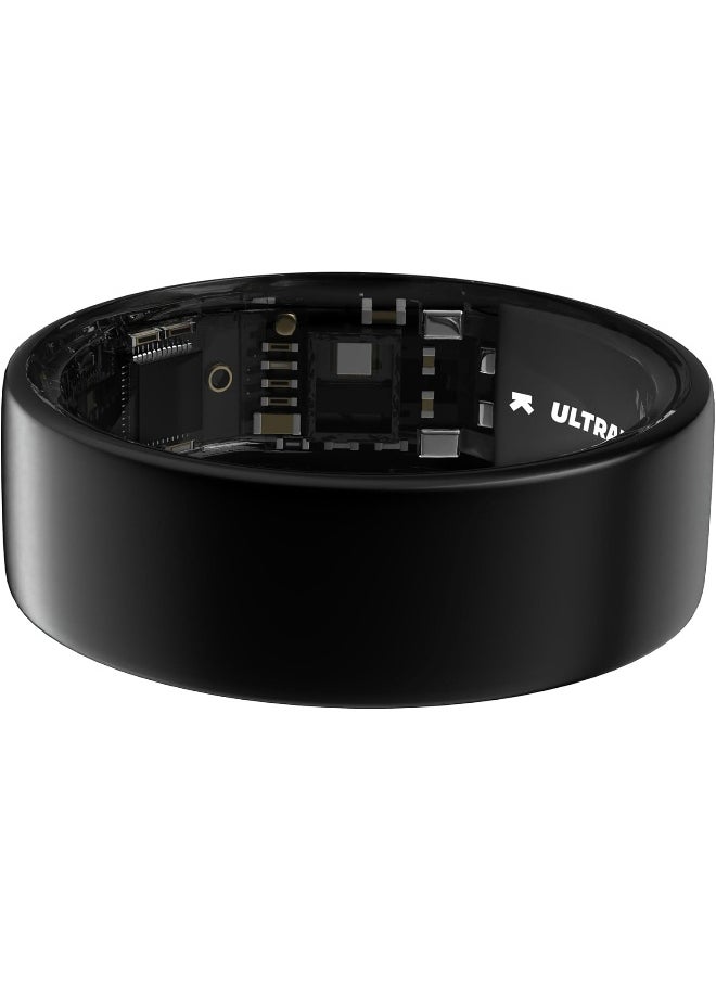 ULTRAHUMAN - Ring Air Advanced Sleep-Tracking Wearable, Hrv And Temperature Monitoring 6 Days Battery Life - Matte Black (Size 6) - Image 1