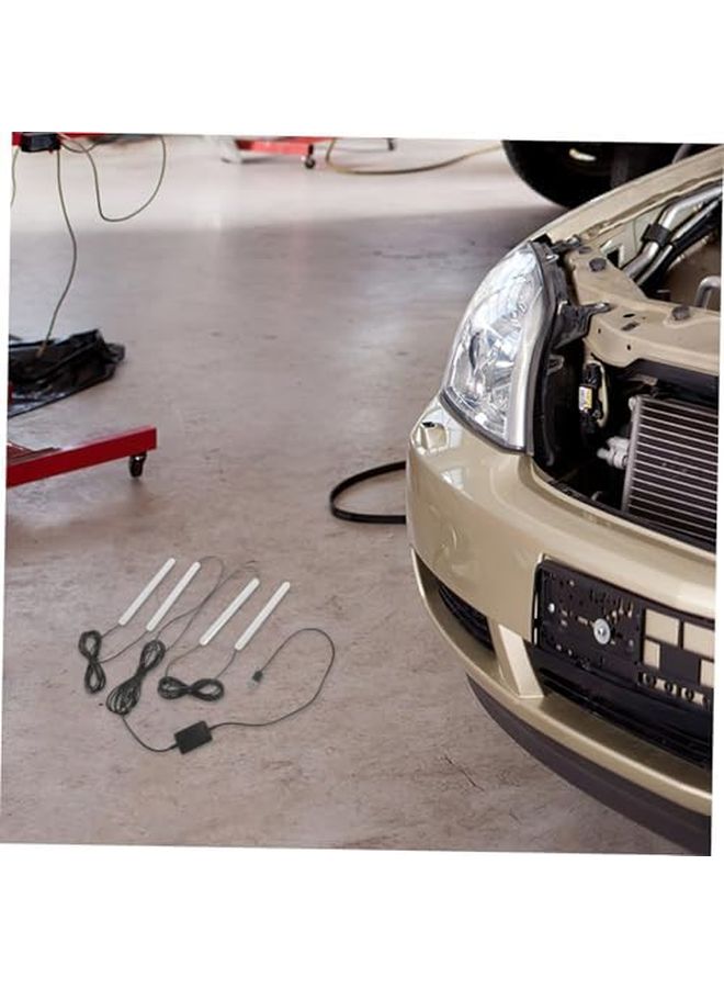 Valiclud مجموعة إضاءة LED المحيطة الداخلية للسيارة منفذ USB شاشة عرض ألوان نابضة بالحياة سهلة التركيب - Image 5