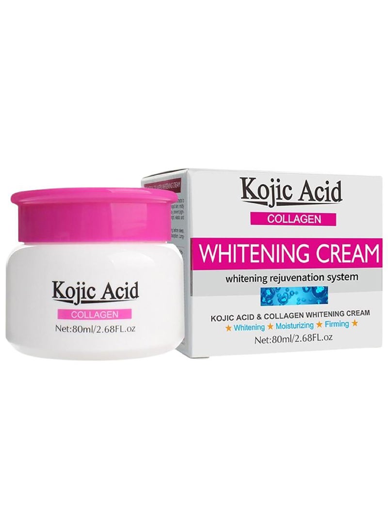 KOJIC ACID Collagen Whitening Cream 80 ml - Image 1