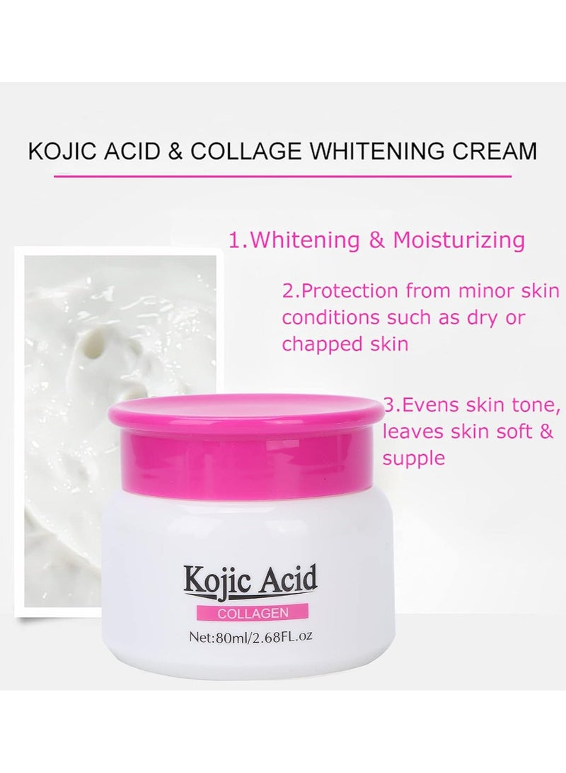 KOJIC ACID Collagen Whitening Cream 80 ml - Image 3