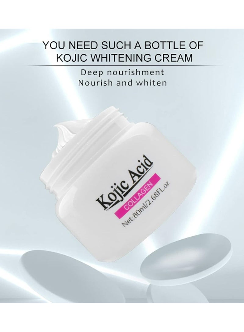 KOJIC ACID Collagen Whitening Cream 80 ml - Image 5