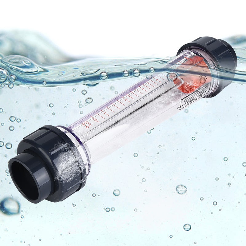 LZS-40 (D) ABS Plastic Tube Type Liquid Flowmeter Flow Measuring Instruments 0.6-6m H - Image 4