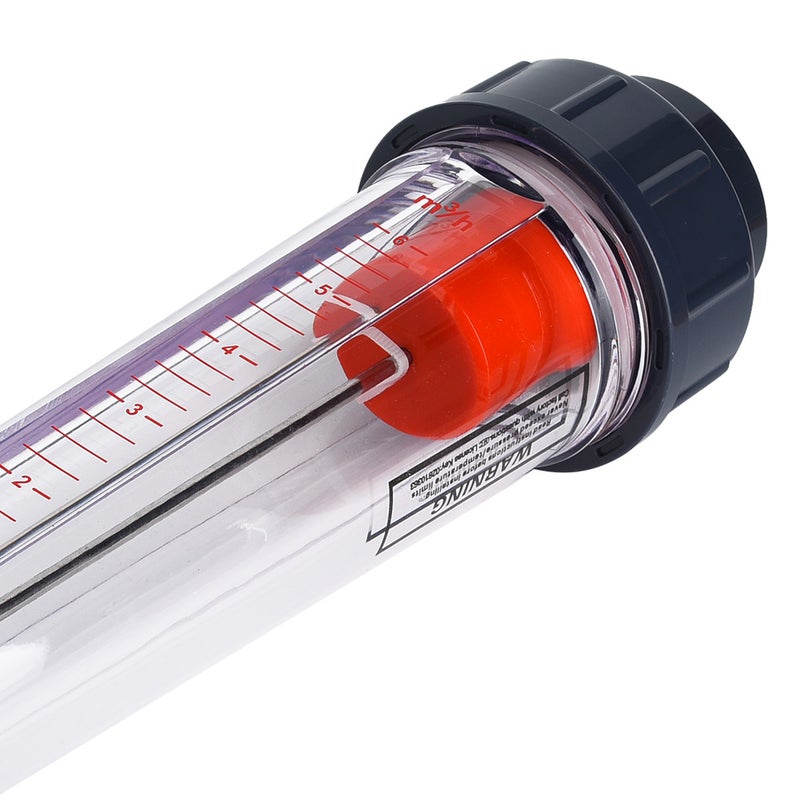 LZS-40 (D) ABS Plastic Tube Type Liquid Flowmeter Flow Measuring Instruments 0.6-6m H - Image 1