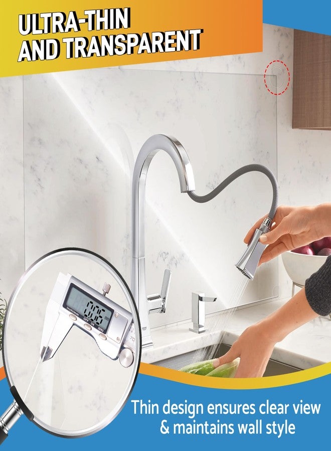 Loiion Clear Wall Protector, Electrostatic Wall Protective Film, Transparent Static Cling Plastic Stickers for Kitchen & Office from Bin, Chair Back, Furniture, Door, Dog, Cat 6.6 ft - Image 5