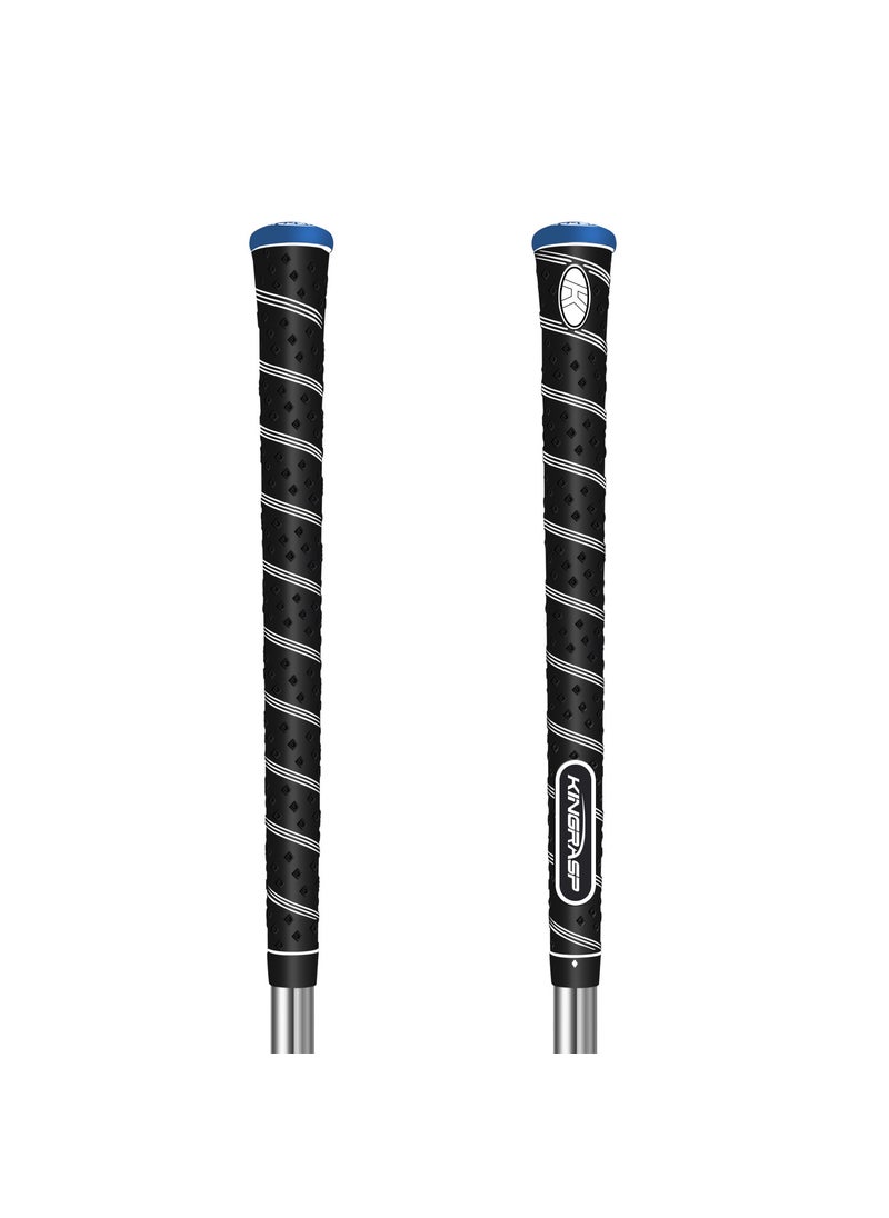 Generic New Spiral Wrap Golf Grip Durable Non-Slip Black: standard 