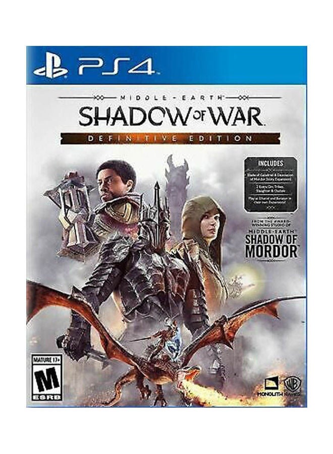 Warner Bros. Warner Bros. Middle Earth Shadow Of War Definitive Edition N53367726A