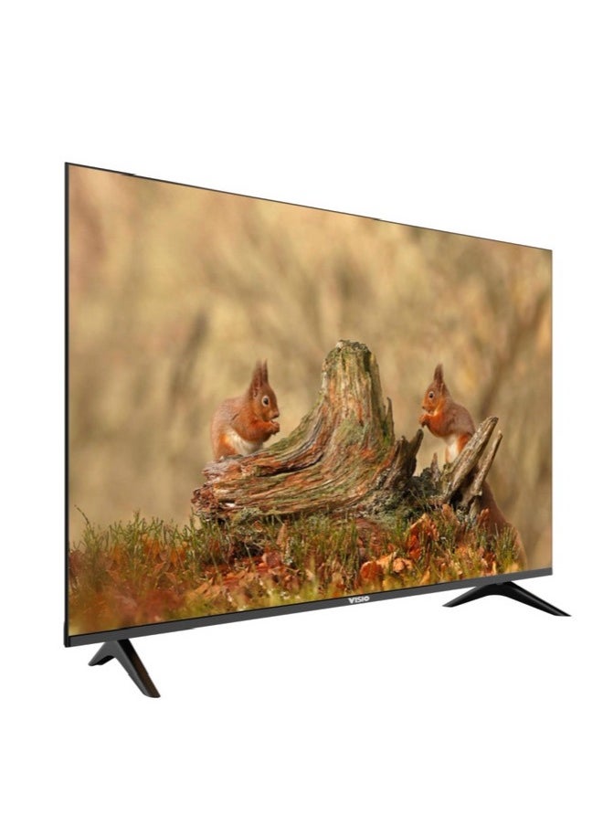 فيسيو - تلفزيون 50 بوصة بدون إطار بدقة 4K سمارت أندرويد 14مع رسيفر داخلي - Image 1