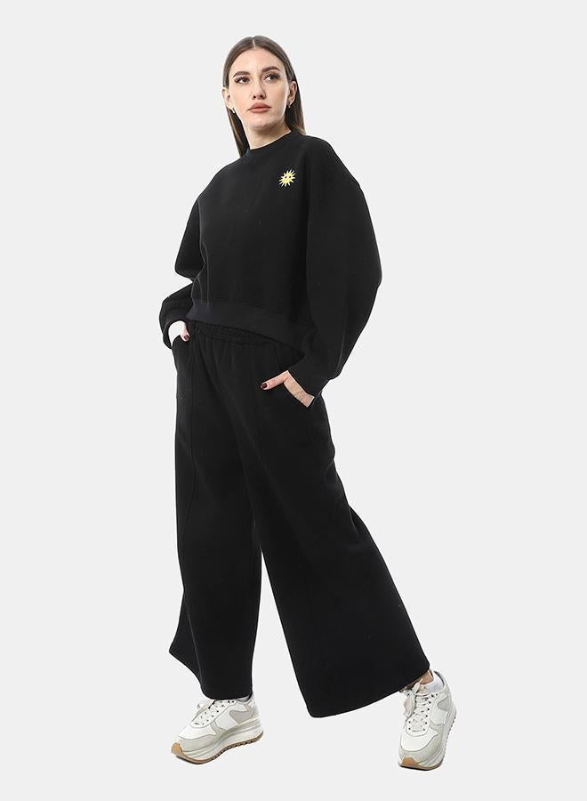 XTCY Milton pajamas paint the sun black women black 2XL B9-black-2XL - Image 2