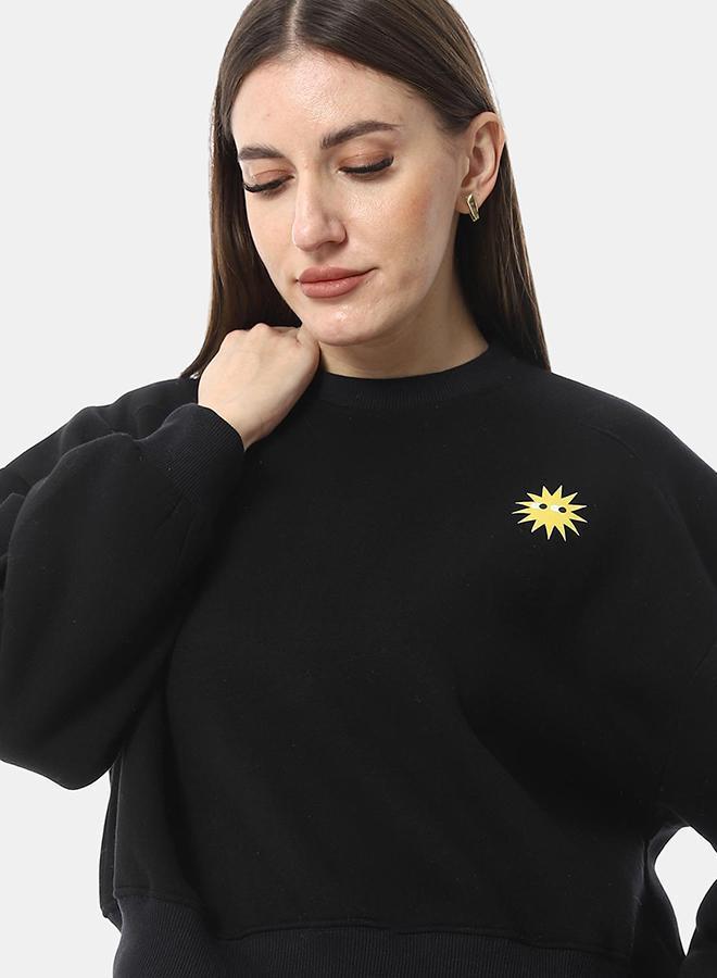 XTCY Milton pajamas paint the sun black women black 2XL B9-black-2XL - Image 4