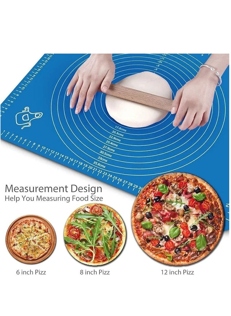 Silicone dough mat 43*35 multiple colors - Image 4