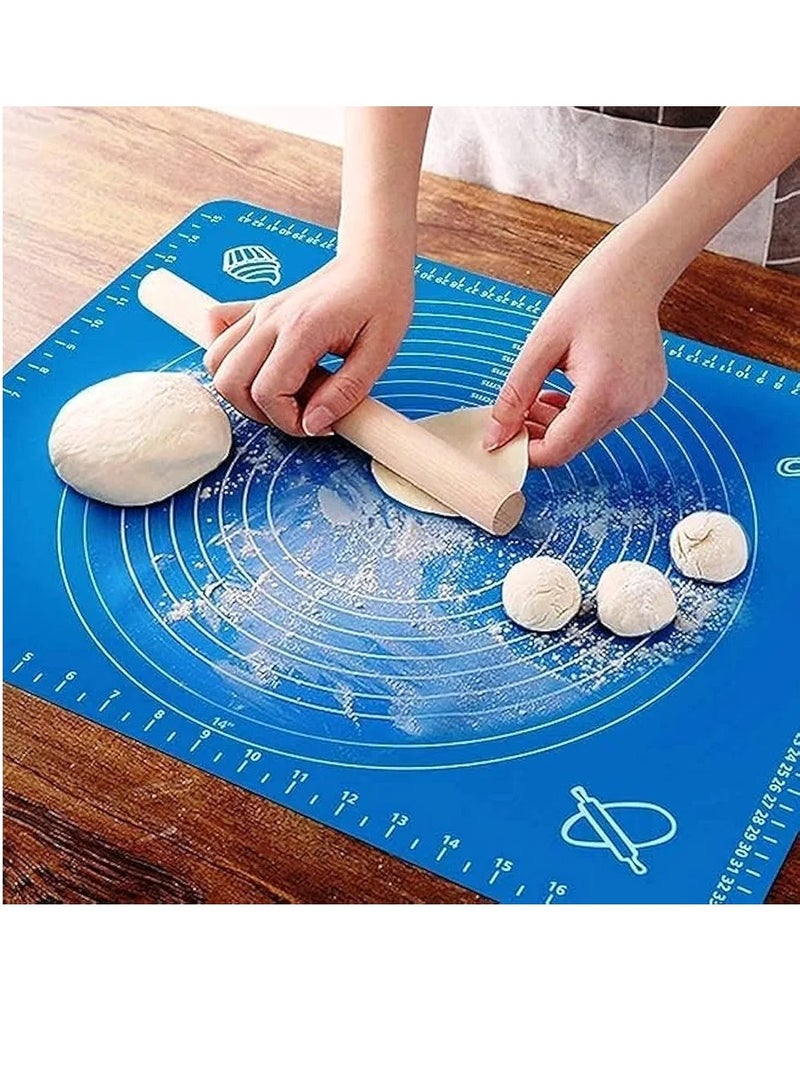 Silicone dough mat 43*35 multiple colors - Image 5