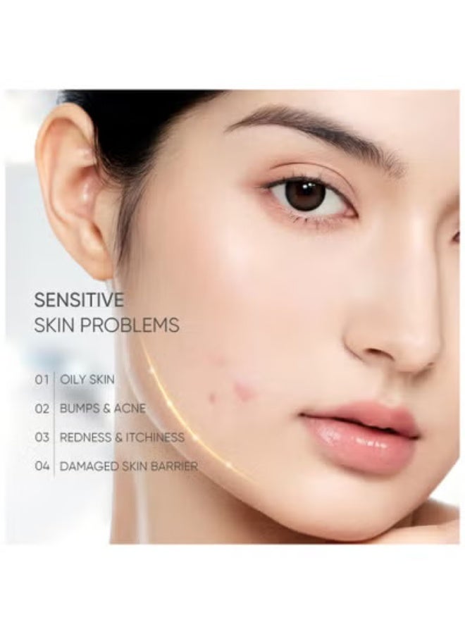 SKINTIFIC Sensitive Moisture Gel For Reduce redness Moisturizer Face Cream For Acne-Prone Skin 30g - Image 3