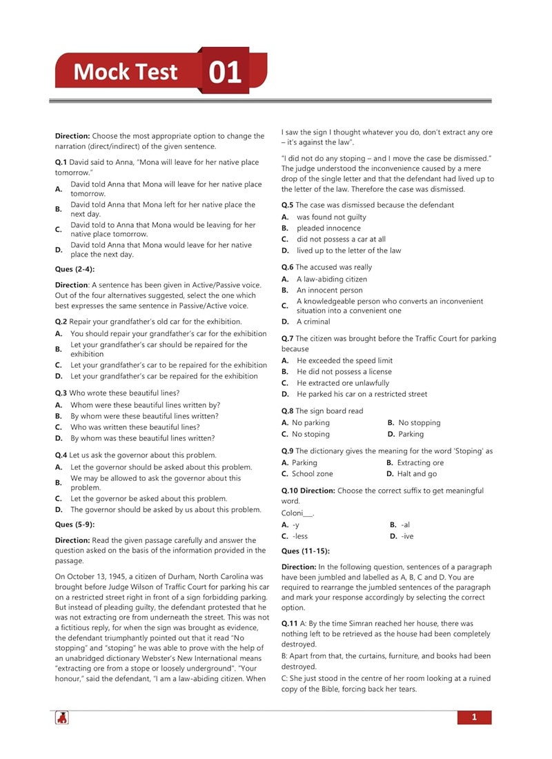 SSC CPO (SI) Paper II (Recruitment of Sub-Inspector) Exam 2024 (English Edition) - 10 Full Length Mock Tests (2000 Solved Questions) with Free Access to Online Tests  - Image 4