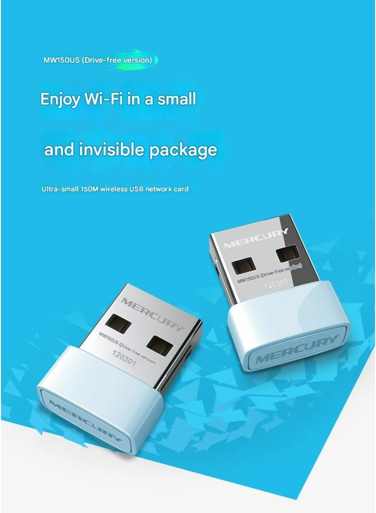 Mercury USB WiFi Adapters AX300, Wireless WiFi 6 Network Adapters for PCs, for Desktops, 2.4GHz and 5GHz Dual Bands,Supports 150 Mbps Wireless Transmission Rate Stable and Longer Distances, Plug and Plays. Compatible with Windows 11/10, Linux, Blues - Image 5