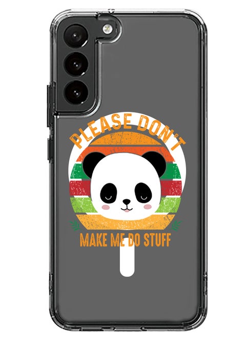 Magnetic Case for Samsung Galaxy S23 Plus 6.6-inch Compatible with MagSafe Wireless Charging, Shockproof Phone Bumper Cover please dont make me do stuff copy