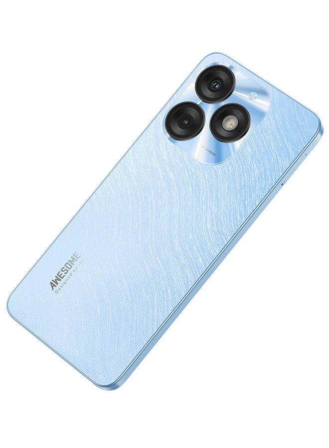 ITEL A50 Dual SIM Cyan Blue 4+8GB RAM 256GB 4G - Middle East Version - Image 3