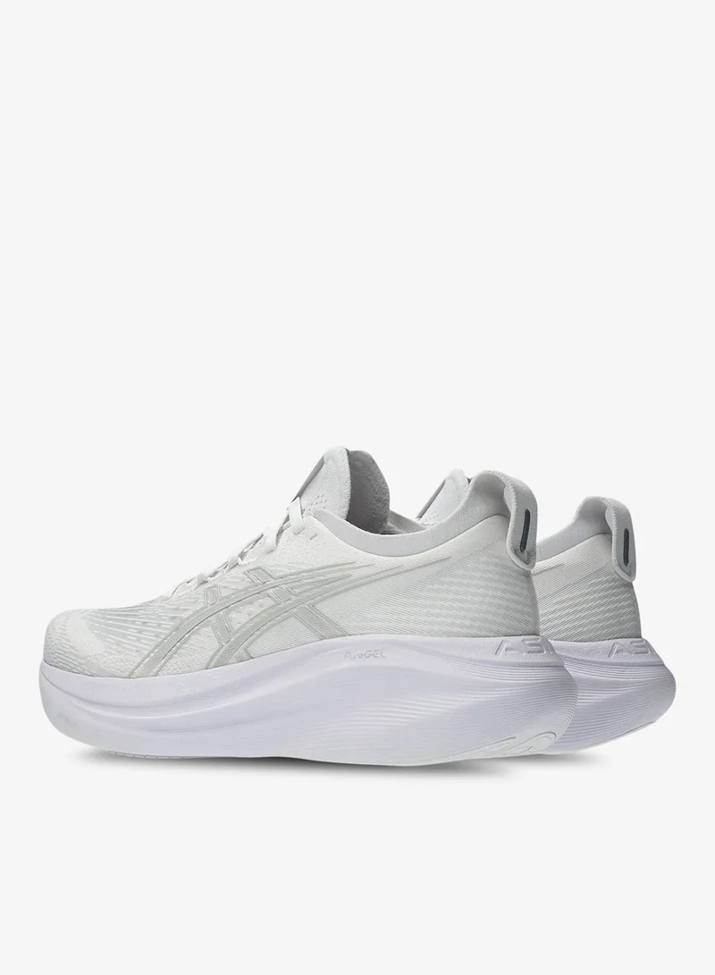 Asics White Men's GEL-NIMBUS 27 Running Shoes for Men | Best Price UAE