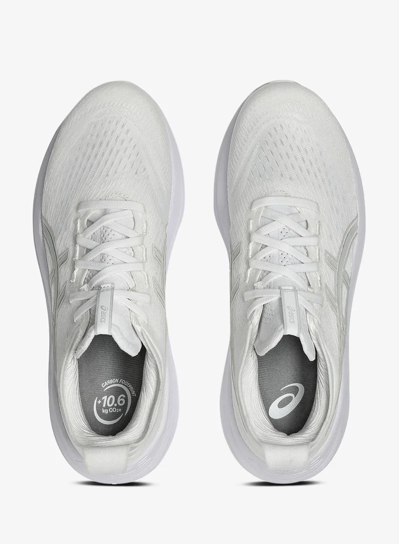 Asics White Men's GEL-NIMBUS 27 Running Shoes for Men | Best Price UAE