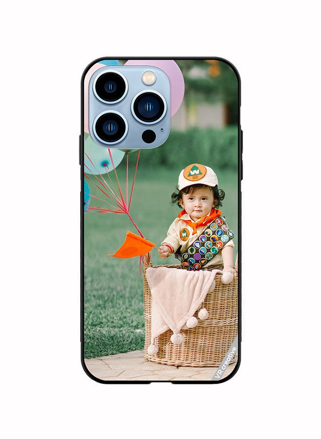 Protective Case Cover For Apple iPhone 14 Pro Max Boy In Basket Design Multicolour