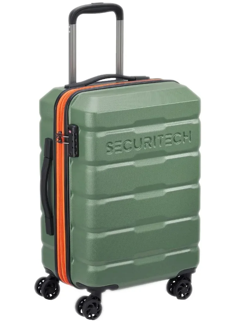 DELSEY Paris Citadel Securitech By Delsey Paris 54 Cm Expandable 4 Double Wheel Cabin Luggage Trolley - Green