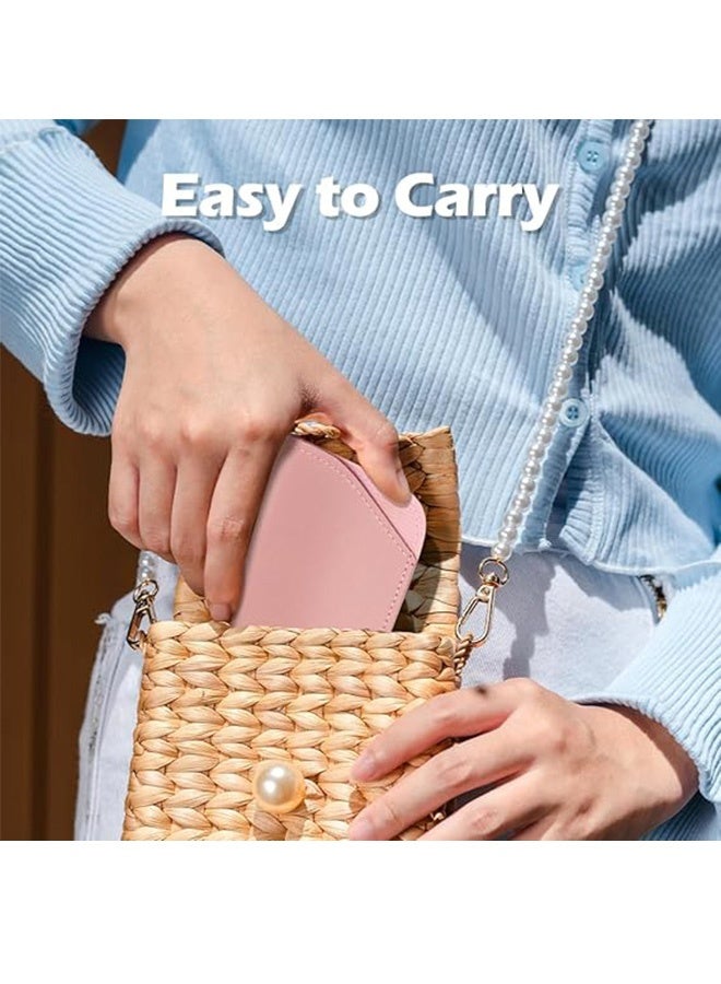 كوانتوم 4 صناديق نظارات PCS، حقيبة نظارات جلدية لينة محمولة، حقيبة تخزين النظارات القابلة لإعادة الاستخدام للرجال والنساء - Image 5