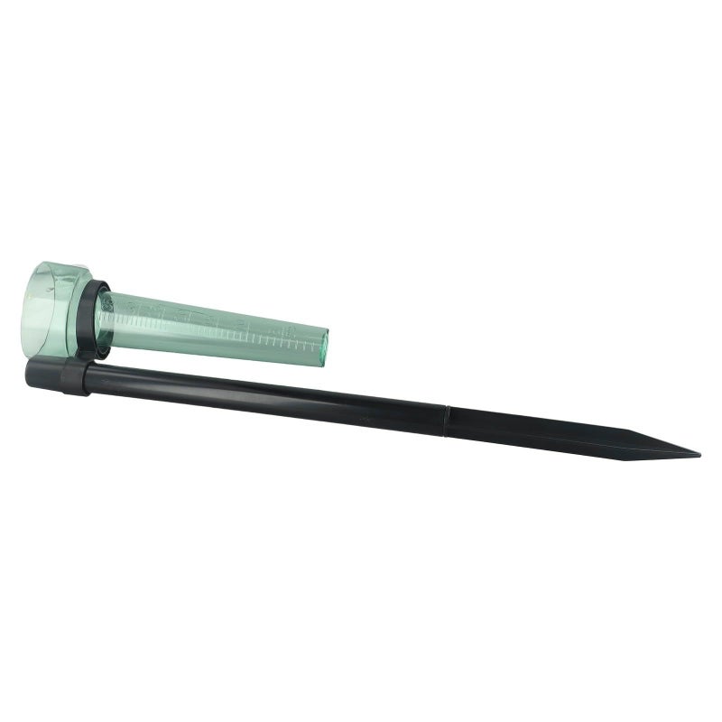 Rain Gauge 9.6 Inch Plastic Tube for Garden Lawn Water Measurement - Image 2