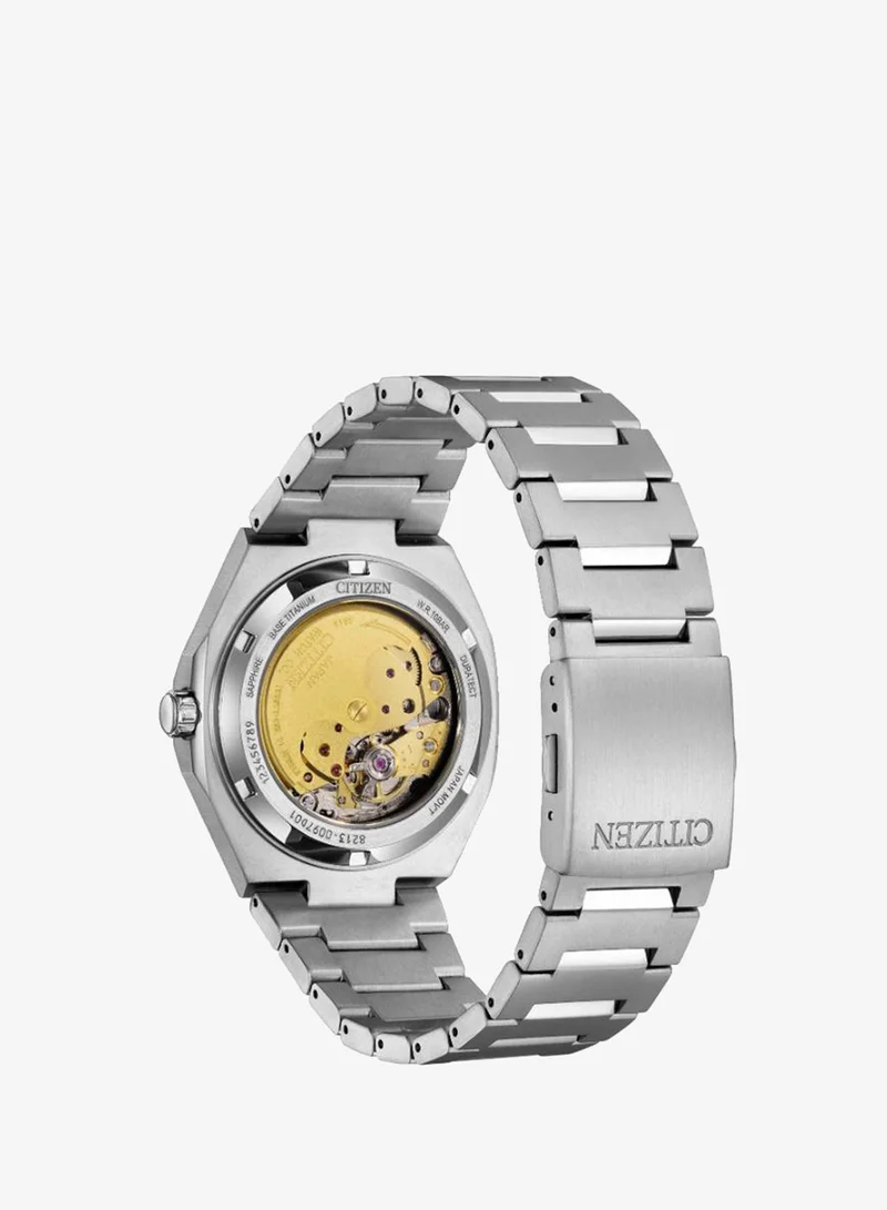 Citizen Men's Super Titanium Strap Automatic Watch NJ0180-80Z - 40.5 mm