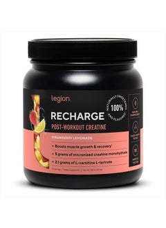 Recharge Post Workout Supplement (Strawberry Lemonade) - All Natural Muscle Builder & Recovery Drink with Micronized Creatine Monohydrate. Naturally Sweetened & Flavored 60 Serving - pzsku/Z78DF20D4219271358881Z/45/_/1715604718/177b1c47-cb08-467e-9a93-41f29529232d