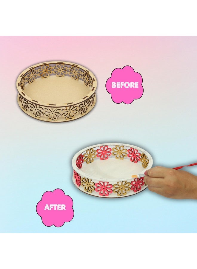 كوكوموكو كيدز مجموعة أدوات صنع صينية خشبية من COCOMOCO للأطفال - مواد فنية وحرفية للبالغين - هدايا عيد ميلاد للبنات والأولاد - Image 5