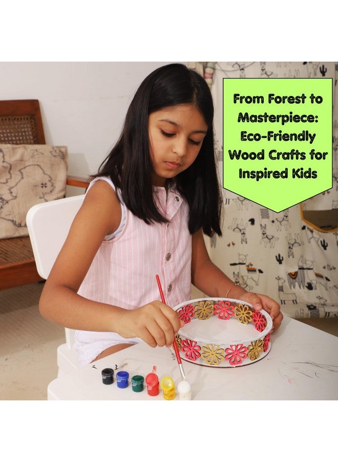 كوكوموكو كيدز مجموعة أدوات صنع صينية خشبية من COCOMOCO للأطفال - مواد فنية وحرفية للبالغين - هدايا عيد ميلاد للبنات والأولاد - Image 2