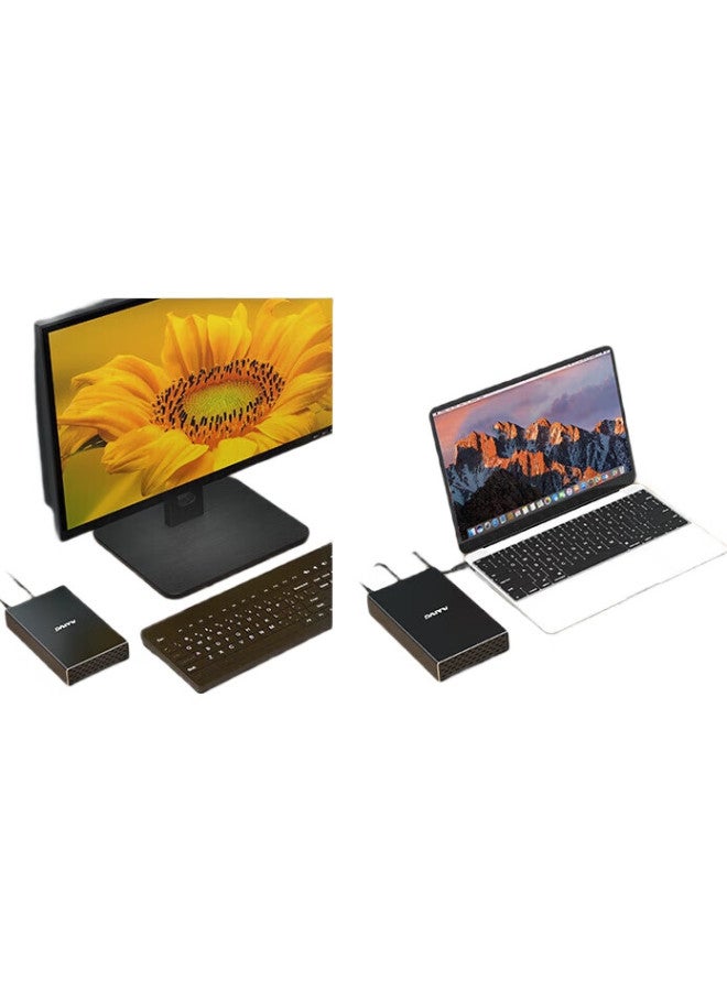 Maiwo K3527Sas Sas/Sata External Hard Drive Enclosure, Compatible With 2.5/3.5-Inch Mechanical And Solid State Drives, For Desktop And Laptop Hard Drives - Image 1