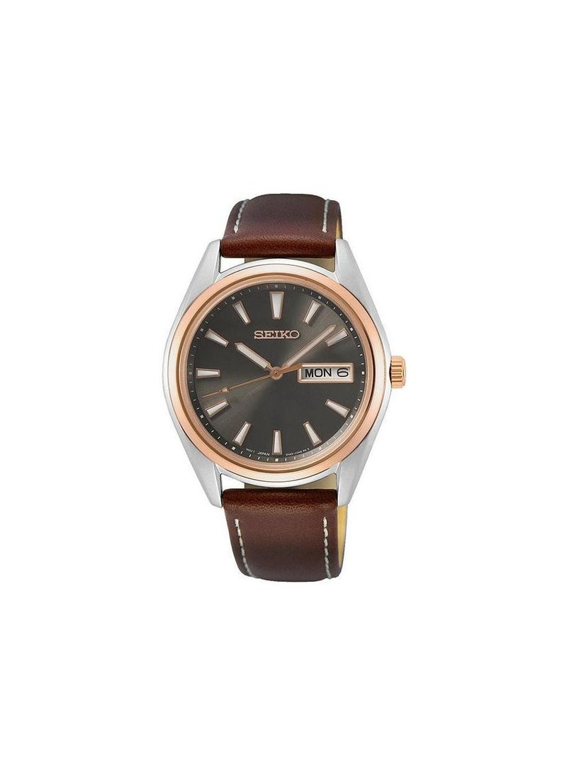 Seiko SEIKO SUR452P1 Wristwatch with Sapphire Crystal Brown/Anthracite - Image 1