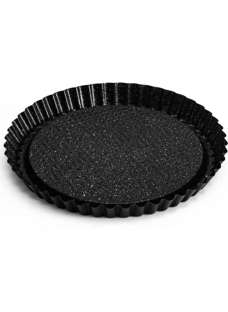 Granite Tart & Pie Cake Mold Black 28CM Tart Pie Cake - pzsku/Z78DF509D647CFEF615F7Z/45/_/1725794005/ad7d9272-84ce-4949-9673-708dd1c887b2