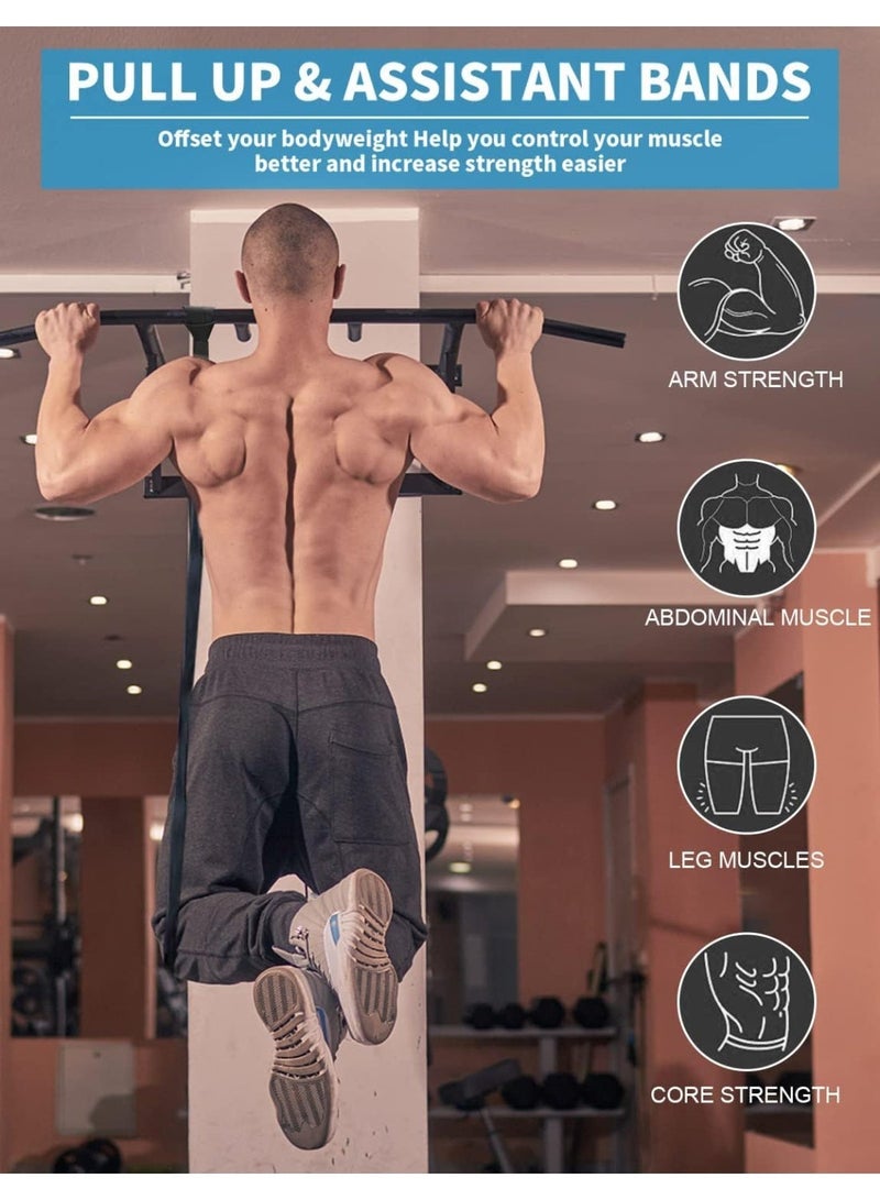 Wolfation لك عصابات المقاومة, سحب عصابات, ممارسة تدريب عصابات للعمل خارج, سحب عصابات المساعدة مجموعة للرجال والنساء, تمديد الجسم, العلاج البدني, تدريب العضلات - Image 4