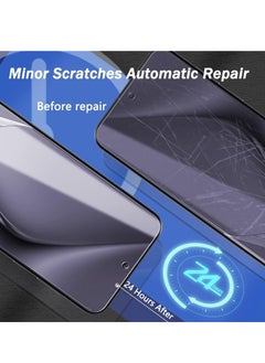 BORTONY Samsung Galaxy S24 FE Privacy Screen Protector Pack of 2 Anti-Spy Ceramic Matte Film Fingerprint ID Compatible For Samsung Galaxy S24 FE  - Image 5