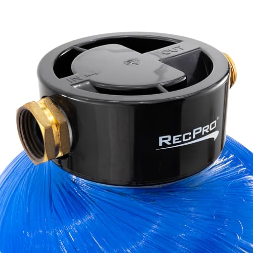 RecPro RV Water Softener Portable | Prevents Hard Water Buildup | Hose and TDS Water Test Strips Included | Cation Exchange Resin (8,000 Grain) - Image 5