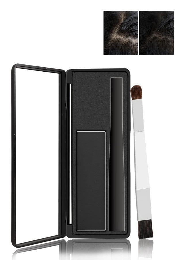 eAmaze Root Cover Up, 6gm (Black) Instantly Cover greys + touch up highlights, water-sweat-resistant Root concealer (Black) - Image 1