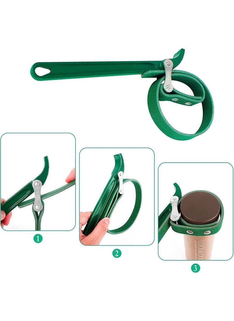 TiTi 6114 Leather Strap Oil Filter Remover 16" (400MM)  - Image 3